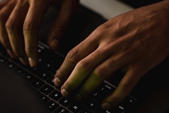 Hands on keyboard